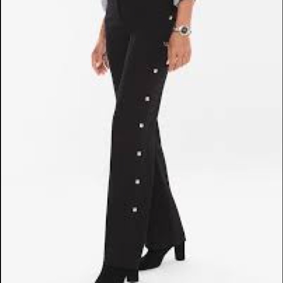 Chicos side button pants - Picture 2 of 6